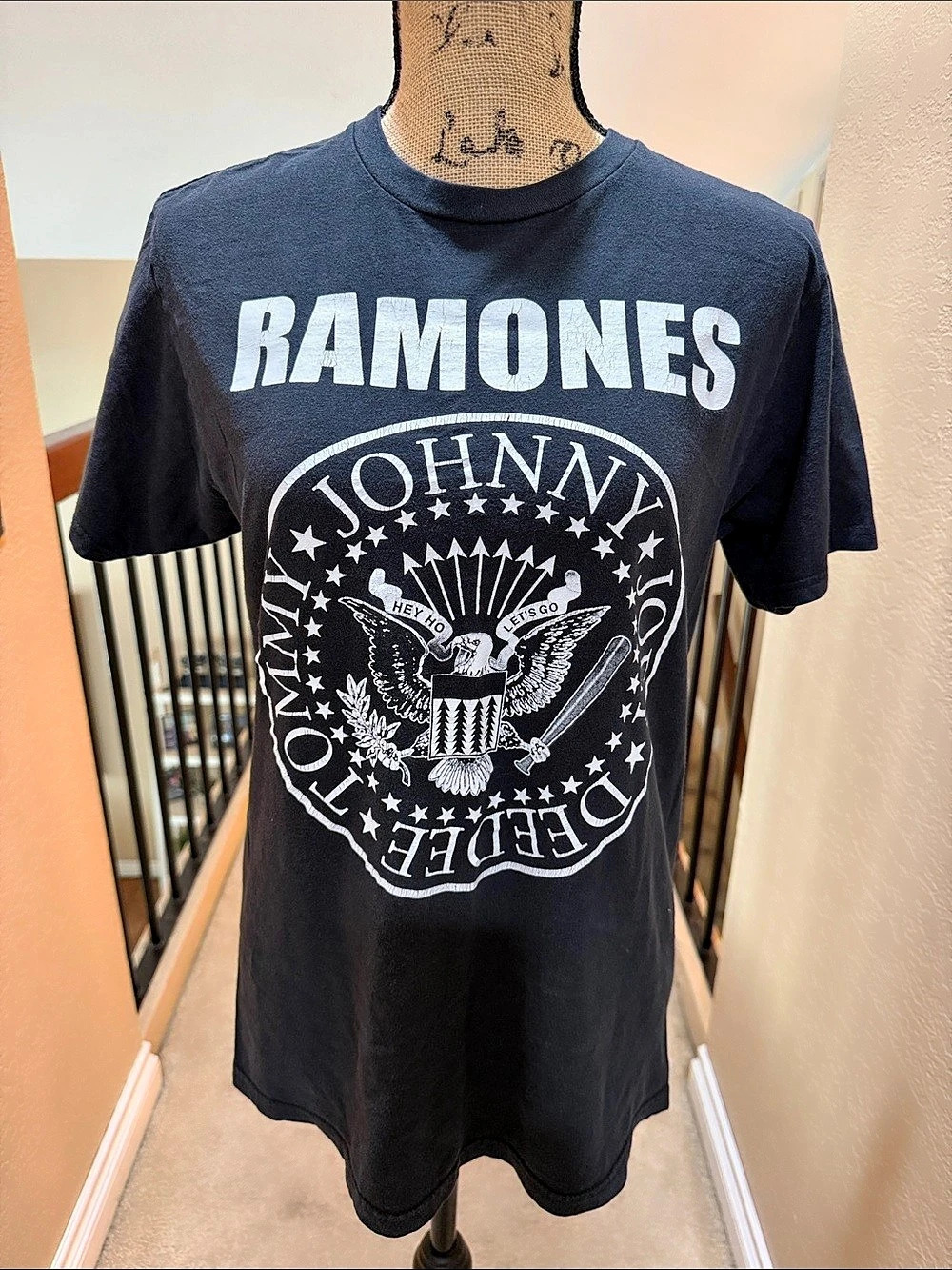Ramones Presidential Seal Logo T-Shirt Black